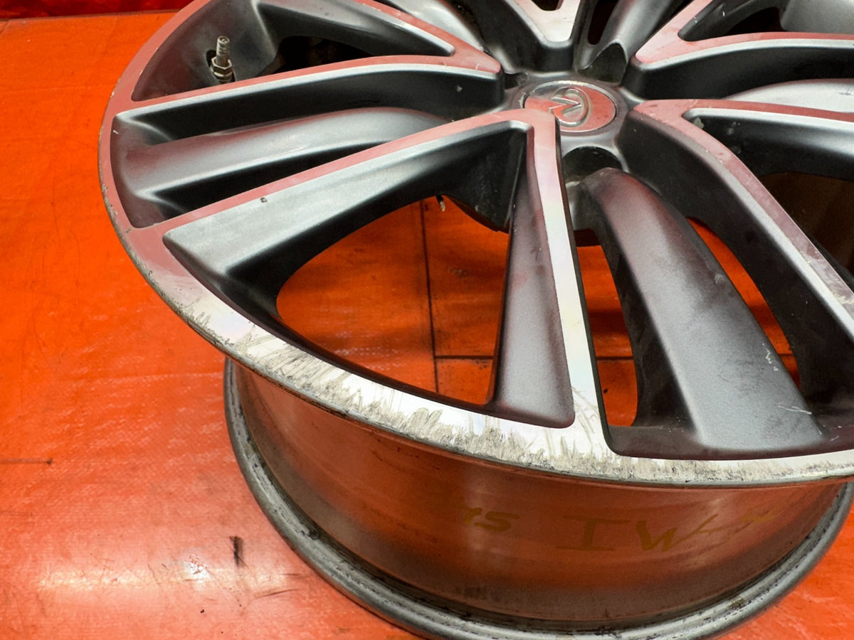 14-15 INFINITI Q50 SPORT 5 SPOKE AWD ALLOY RIM WHEEL FACTORY ORIGINAL OEM9