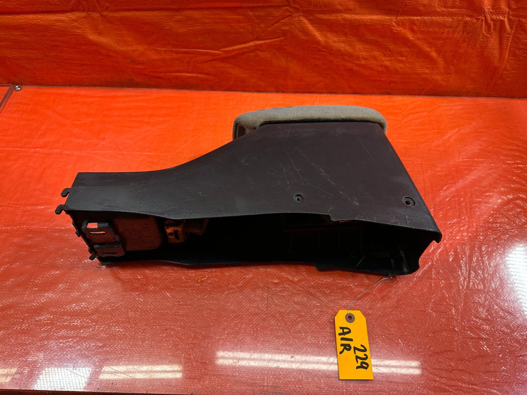 94   01 ACURA INTEGRA   CENTER CONSOLE ARM REST   TAN CLOTH TOP OEM FACTORY 2297