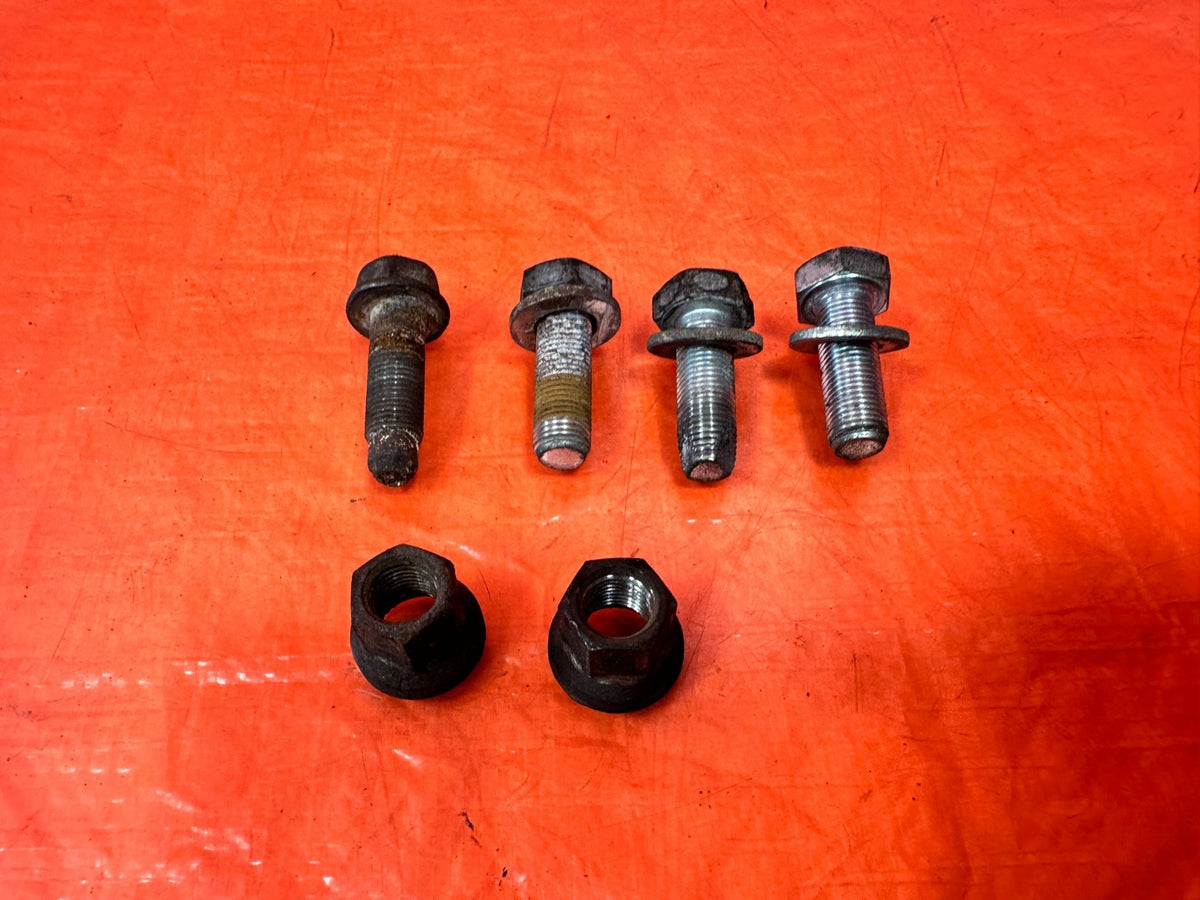 02-05 HONDA CIVIC SI EP3 HATCHBACK - DRIVER LEFT MOTOR MOUNT BOLT SET BOLTS 3081