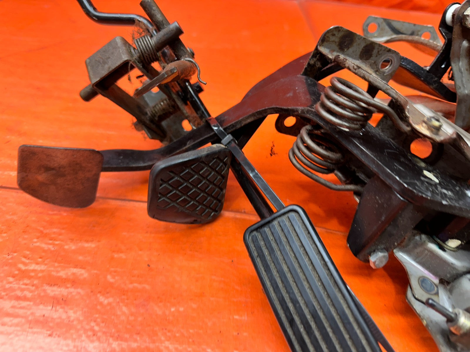 97 01 HONDA PRELUDE 2.2L MT MANUAL CLUTCH BRAKE PEDALS MASTER SLAVE CYLINDER #3310