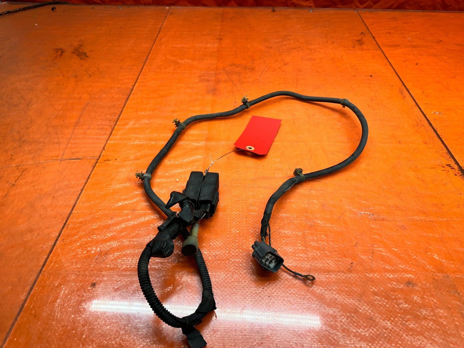 92 95 HONDA CIVIC EX 1.6L   A/C AC ENGINE BAY WIRE HARNESS CABLE   OEM #3338