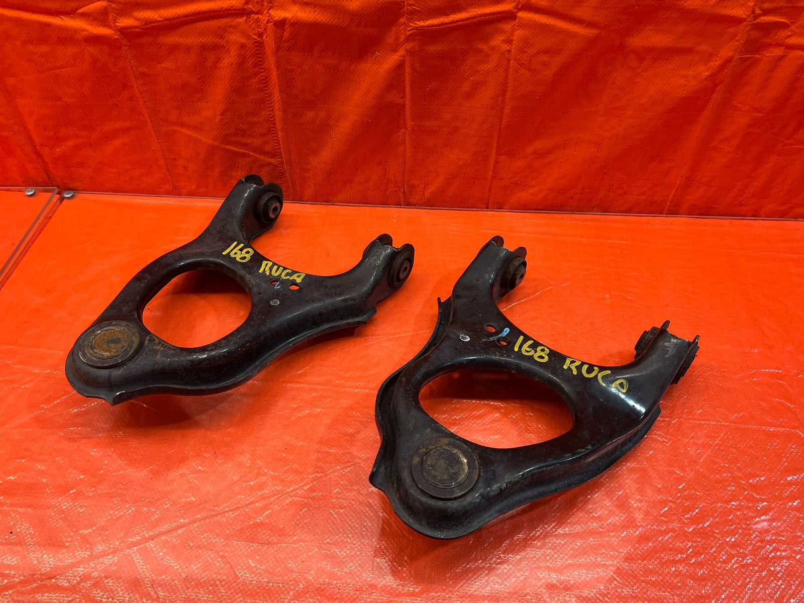 09 14 ACURA TSX   DRIVER LEFT PASSENGER RIGHT REAR UPPER CONTROL ARMS   OEM #1680