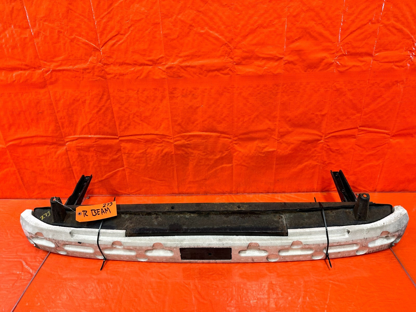 92 96 HONDA PRELUDE   REAR CRASH BEAM REINFORCEMENT RE BAR   OEM FACTORY #2730