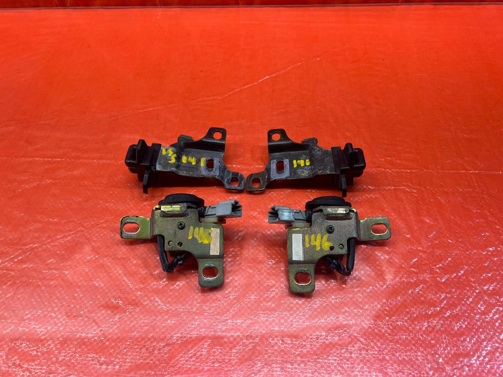 93 95 HONDA DEL SOL   TARGA TOP HARD TOP ROOF SENSOR SET SENSORS ALL 4 OEM #1460