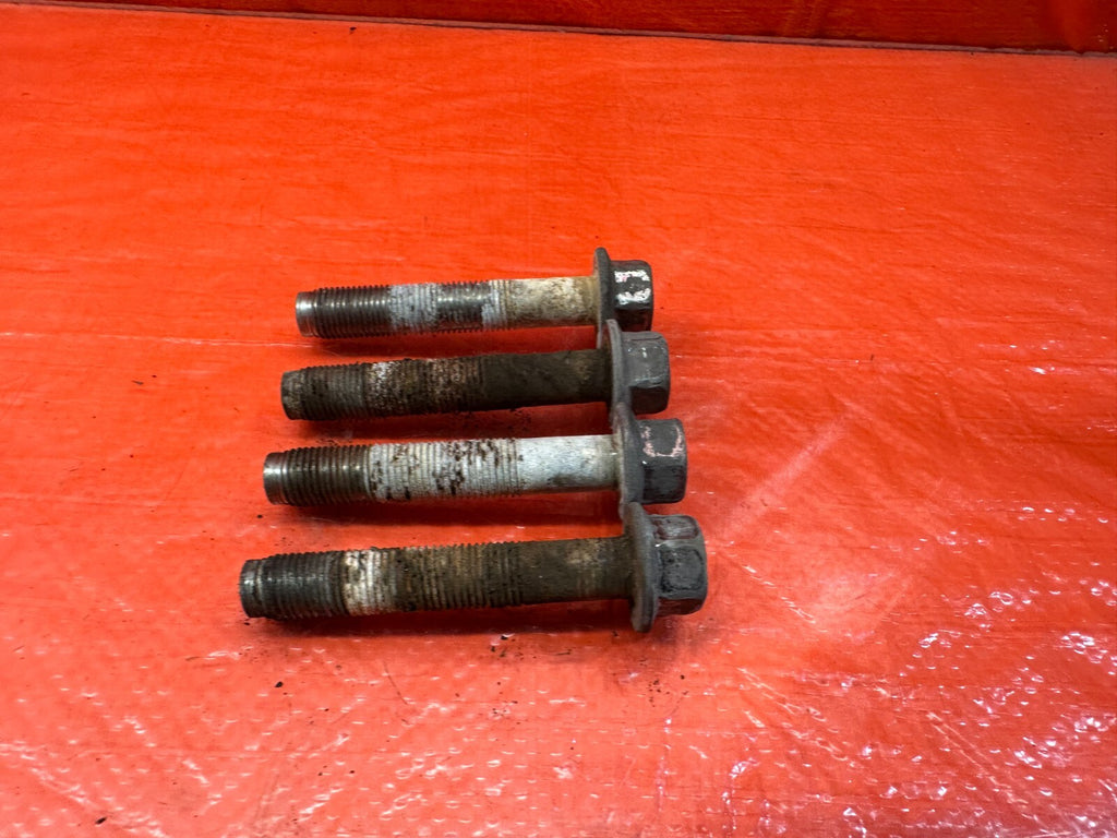 09 12 LANCER EVOLUTION X EVO 10   FRONT SUB FRAME CROSSMEMBER BOLTS HARDWARE 2176