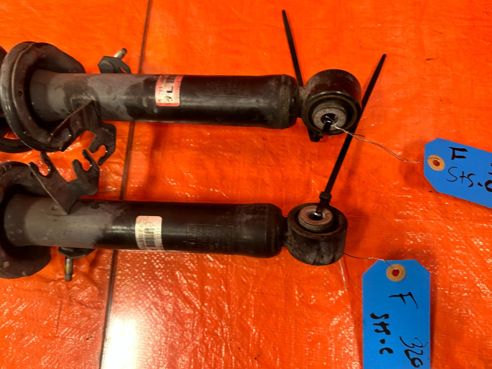 09 13 INFINITI G37 COUPE RWD ONLY FRONT SHOCKS & SPRINGS LEFT AND RIGHT OEM #3206