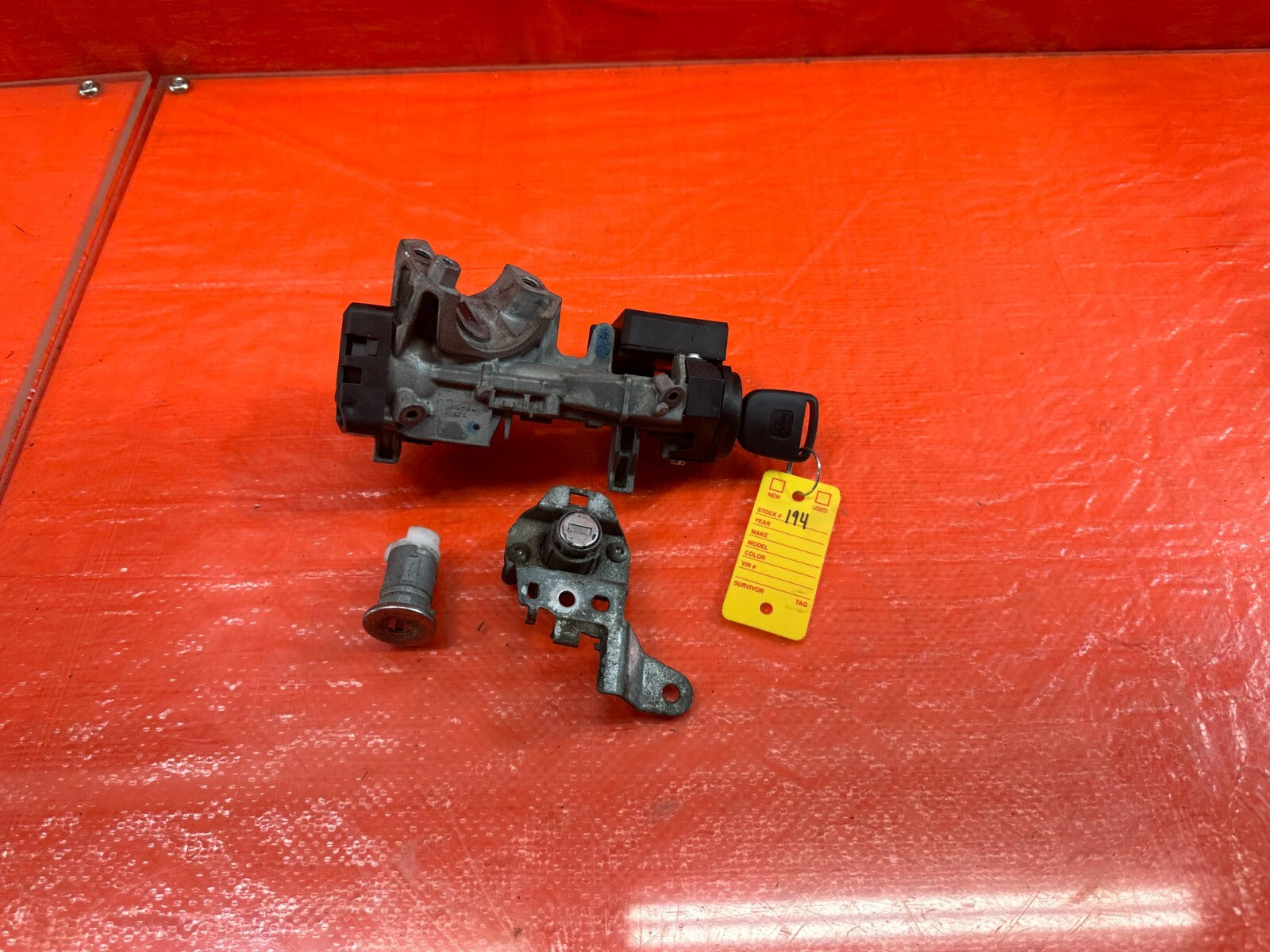 06 11 HONDA CIVIC   EX & SI   MANUAL   KEY & IGNITION SWITCH SET UP   OEM #1940