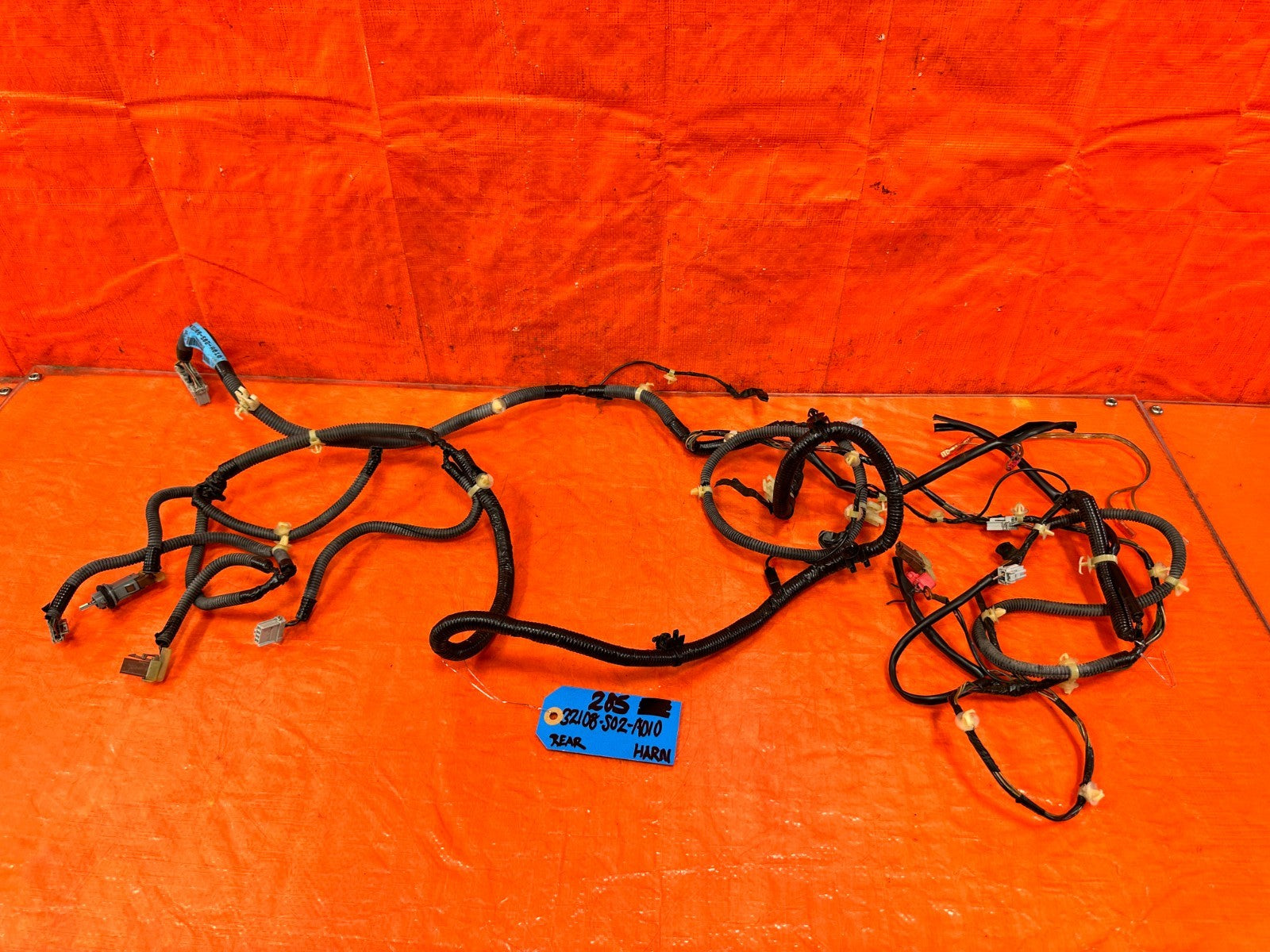 99 00 HONDA CIVIC 2D COUPE EX HX SI   REAR TRUNK WIRING HARNESS WIRE OEM OE #2850