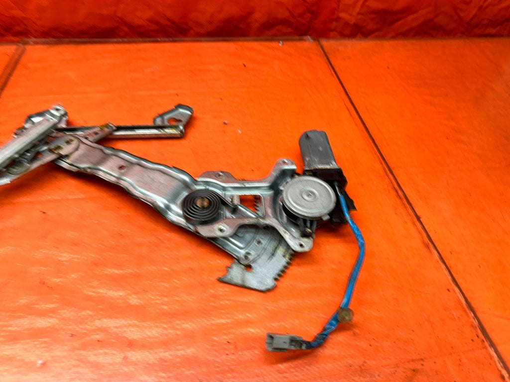 94-01 ACURA INTEGRA 4D RIGHT REAR PASSENGER WINDOW REGULATOR & MOTOR OEM #3414