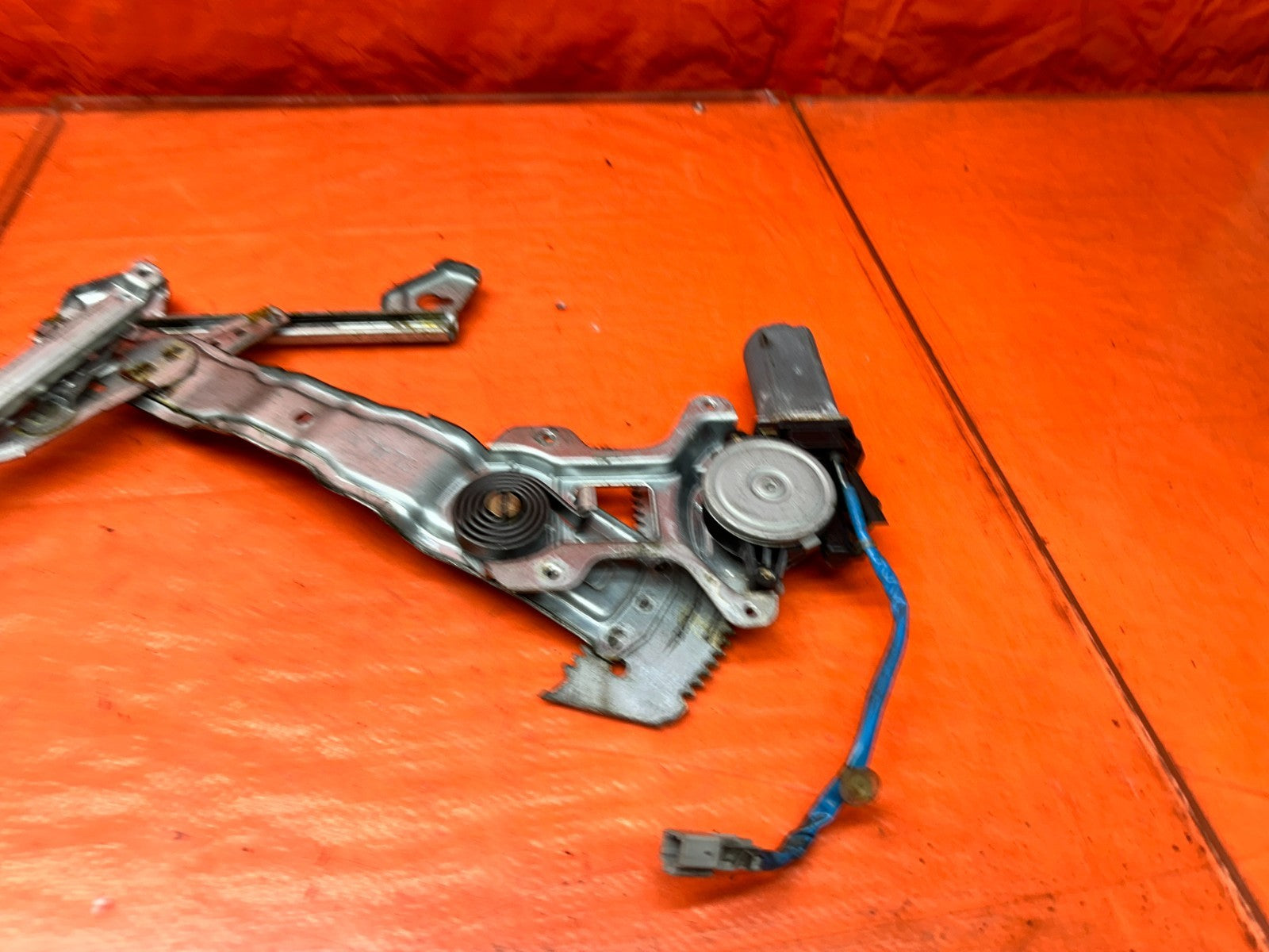 94-01 ACURA INTEGRA 4D RIGHT REAR PASSENGER WINDOW REGULATOR & MOTOR OEM #3414