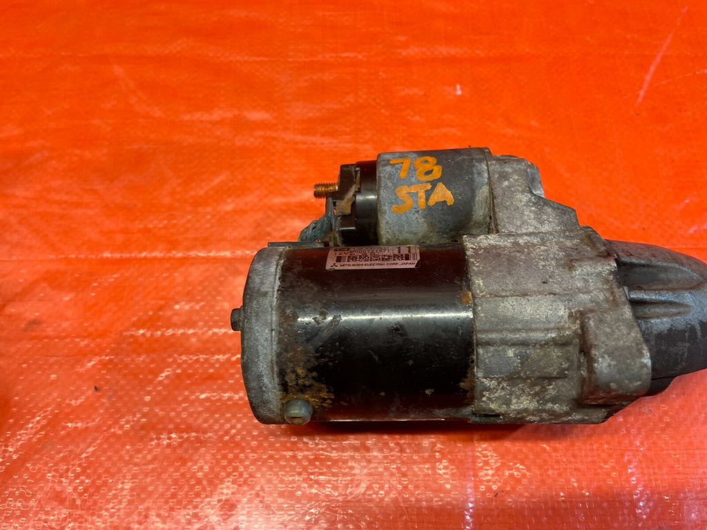 11 15 LANCER EVOLUTION EVO X 10   MANUAL TRANSMISSION STARTER MOTOR OEM #78   5