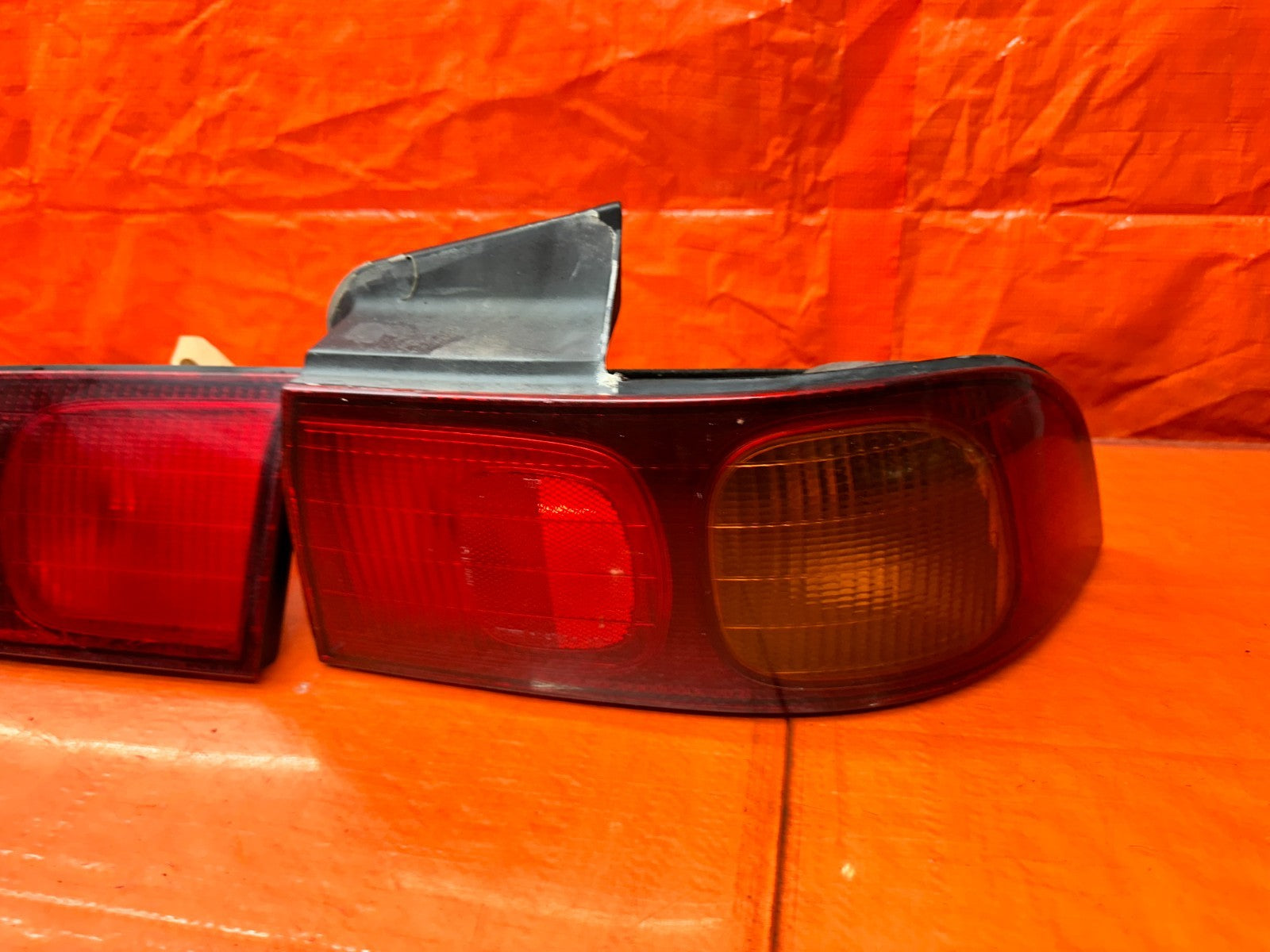 94-01 ACURA INTEGRA 4D SEDAN REAR TAIL LIGHT LAMPS SET ALL 4 OEM #3404