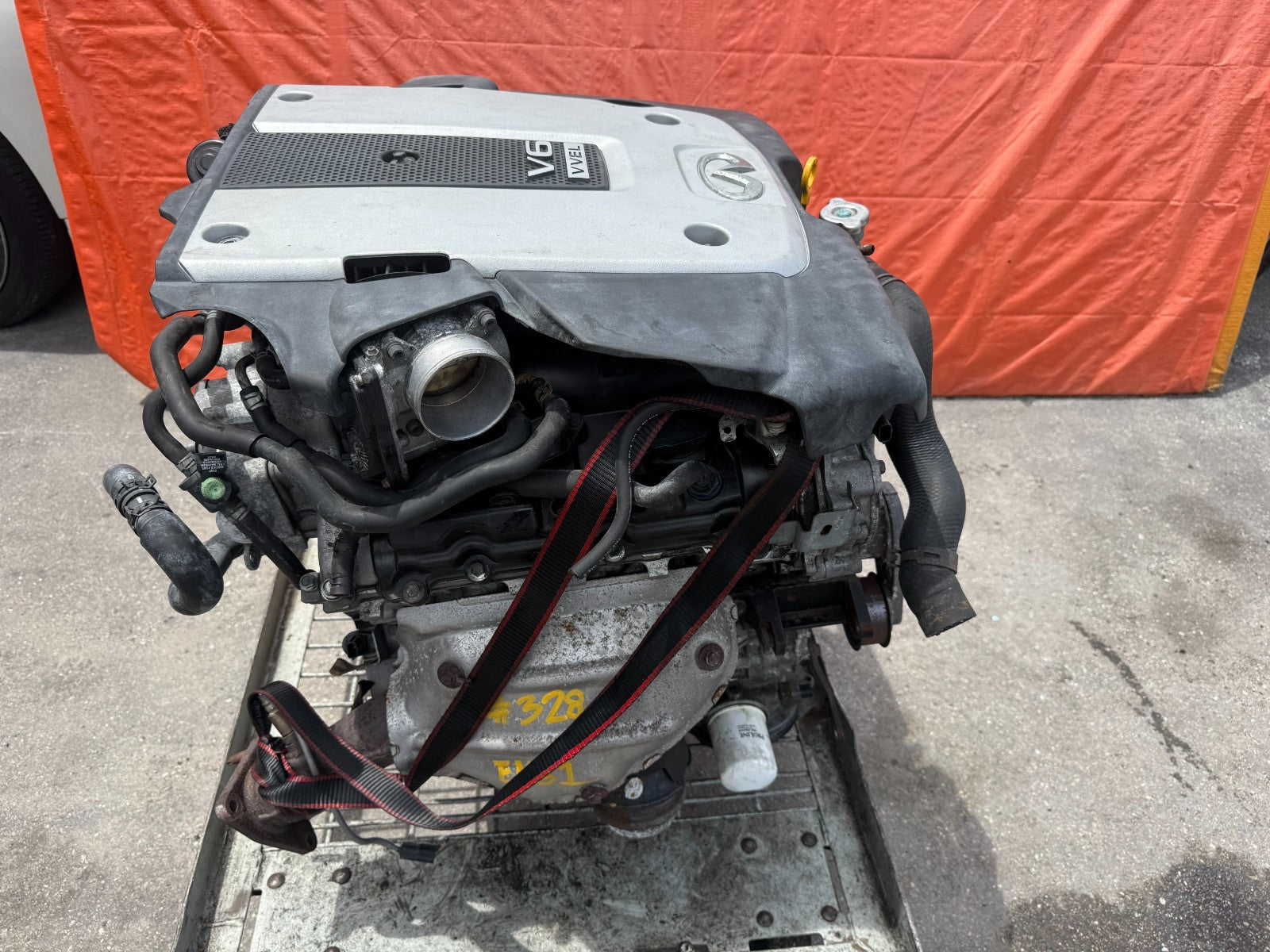 09-13 INFINITI G37 & MORE MODELS - VQ37VHR RWD ENGINE MOTOR LONG BLOCK - 76K MLS10