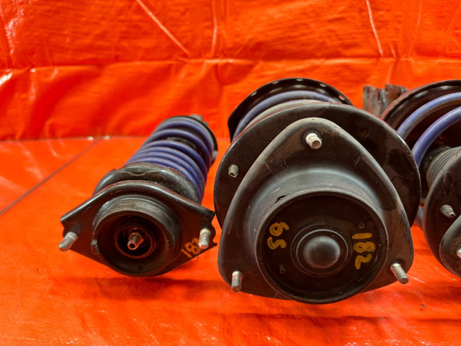 15 17 SUBARU WRX STI   FACTORY SHOCKS W/ H&R LOWERING SPRINGS   OEM H & R HR #1821