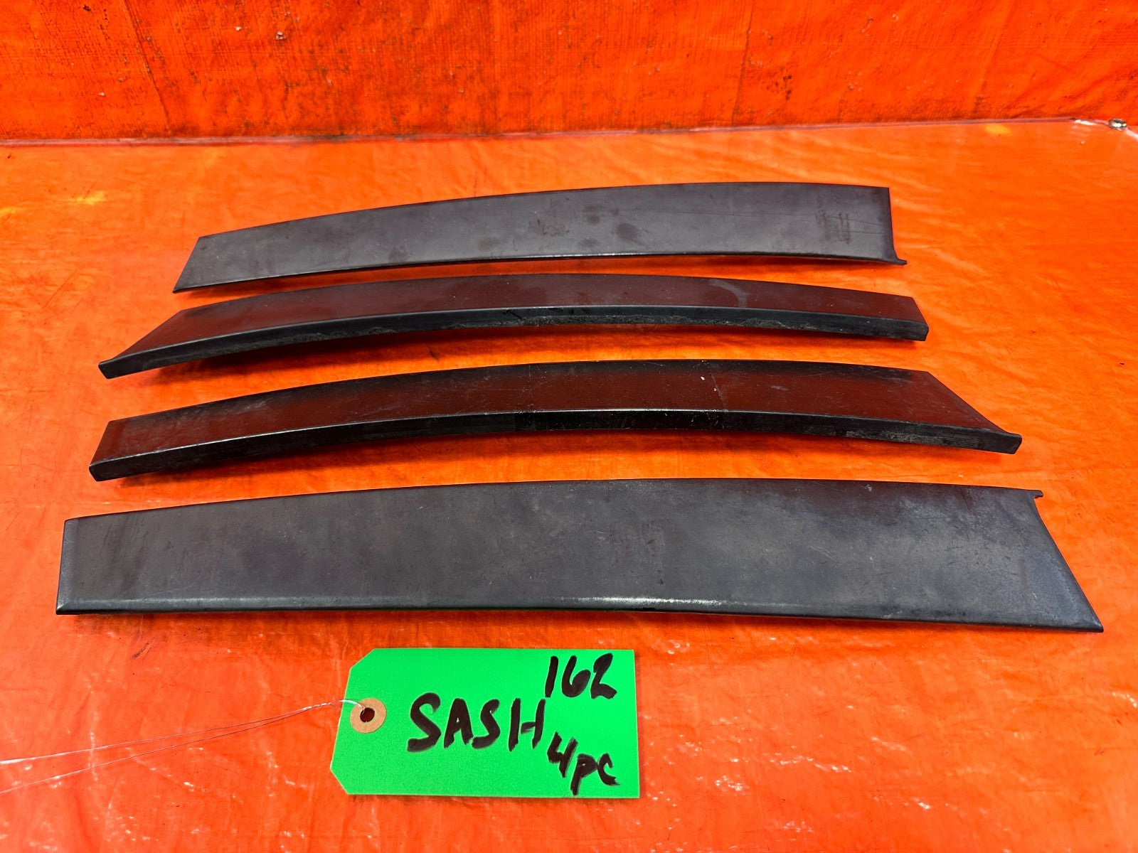96 00 HONDA CIVIC   SEDAN   DOOR SASH SET   LEFT RIGHT FRONT REAR   OEM #162 OE1