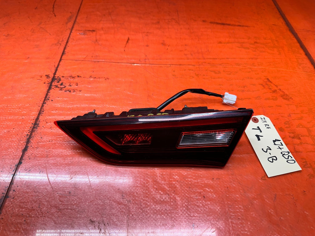 16 23 INFINITI Q60 2D RIGHT PASSENGER INNER TAIL LIGHT TRUNK LAMP OEM0
