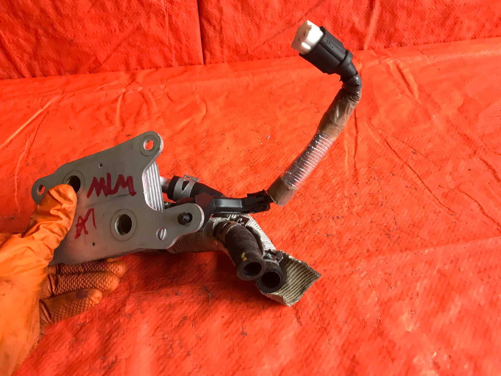 OEM 2016 16 LEXUS IS200T ENGINE OIL COOLER3