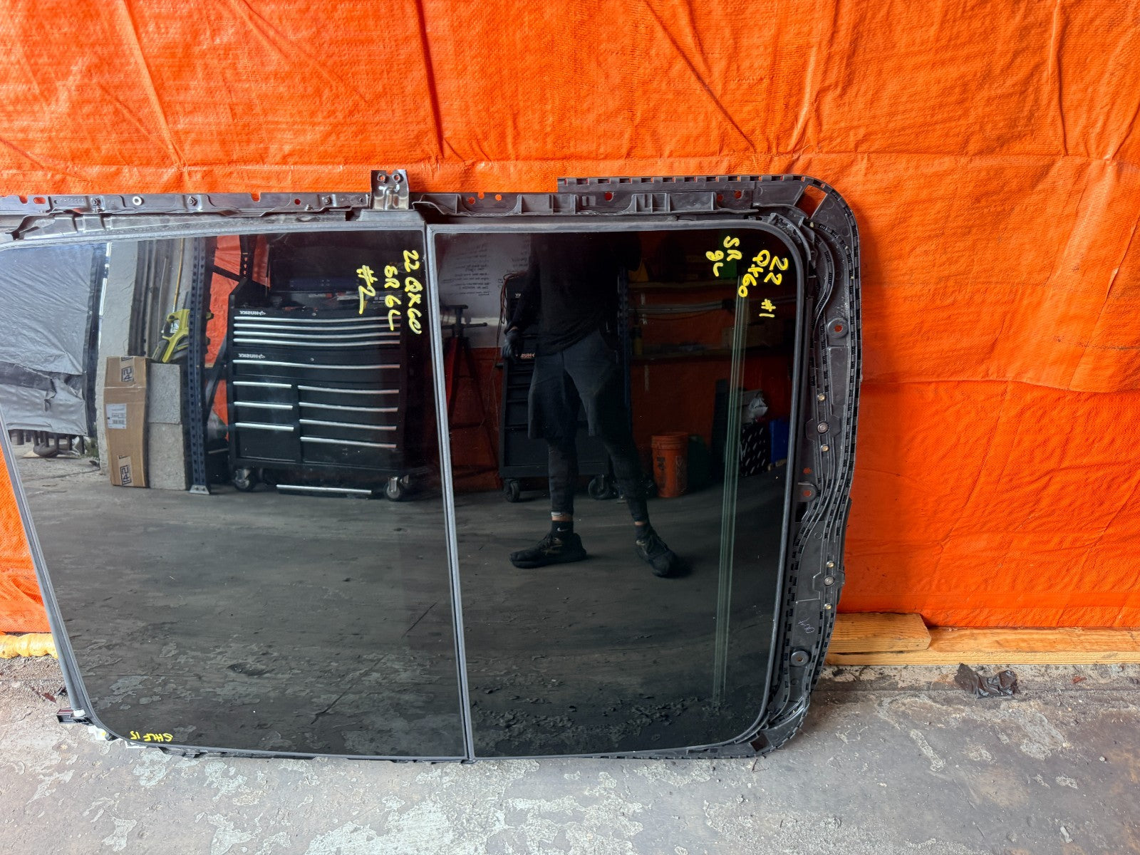 2022-2026 INFINITI QX60 FRONT & REAR PANORAMIC SUNROOF ROOF GLASS PANEL OEM OE6