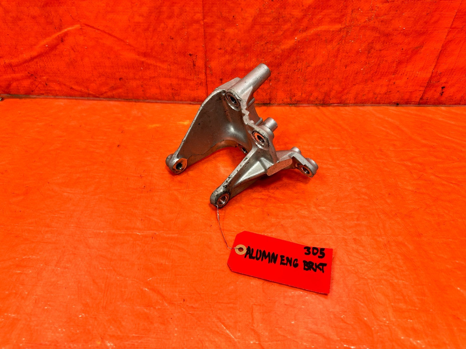 09 14 ACURA TSX 2.4L   ALUMINUM ENGINE MOTOR MOUNT BRACKET   REAR    OEM #3050