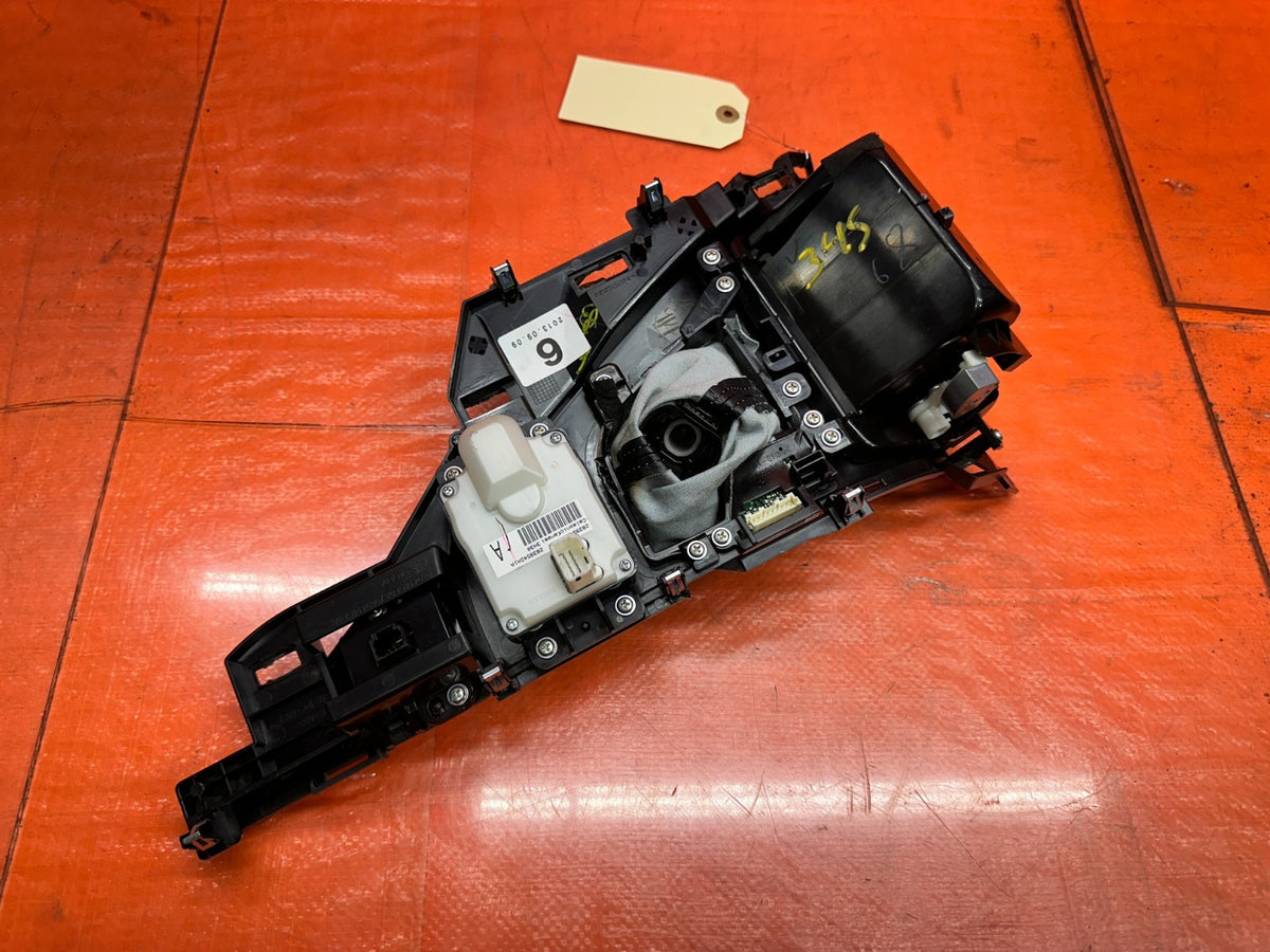 14-15 INFINITI Q50 3.7L AWD CENTER CONSOLE SHIFTER BEZEL TRIM SURROUND OEM 34511