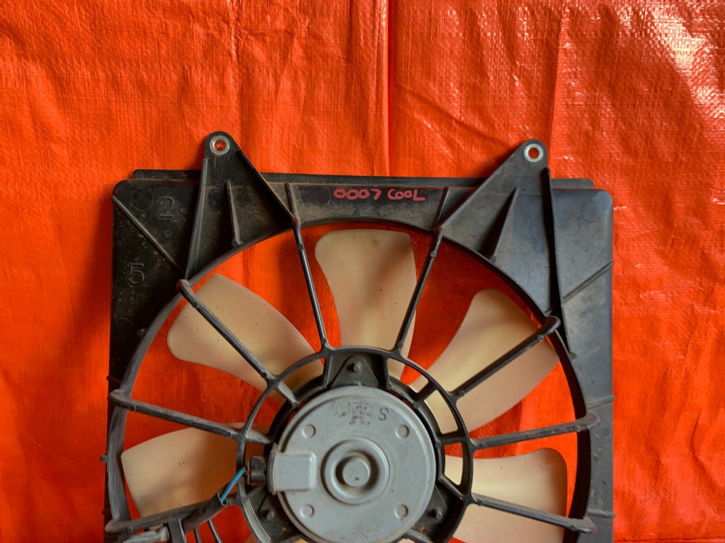 2009 09 ACURA TSX   HVAC AIR CONDITIONING AC CONDENSER FAN   7 BLADE MODEL3