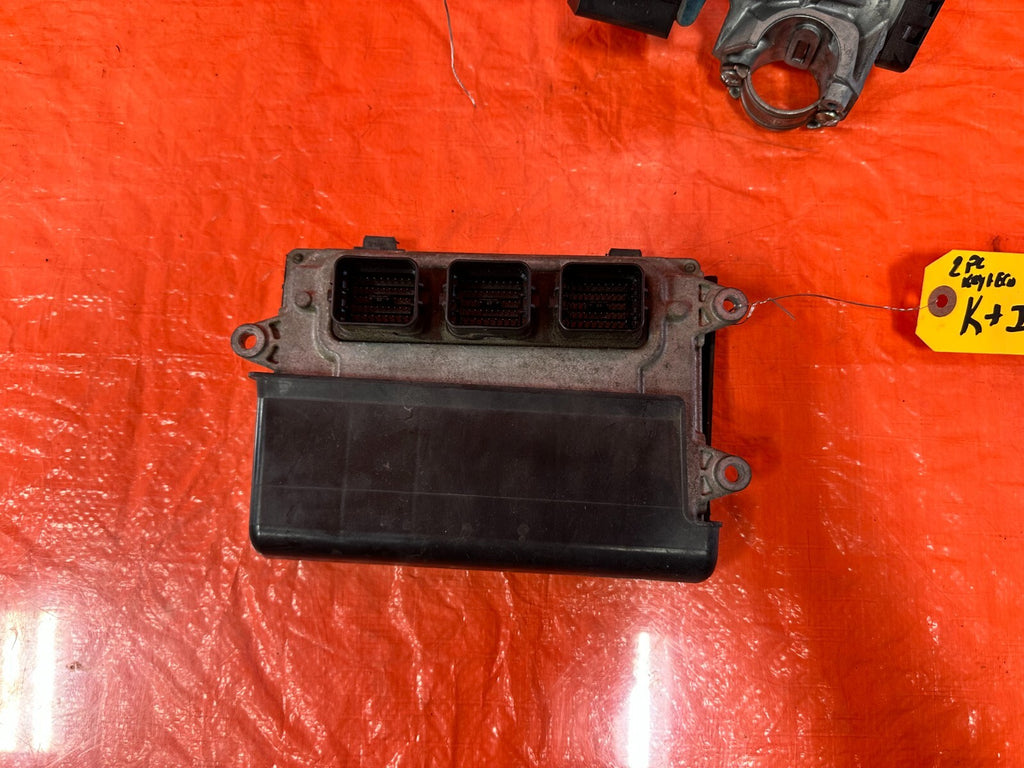 07 11 HONDA CIVIC K20Z3 ENGINE COMPUTER ECU KEY IGNITION SWITCH 37820 RRB A14 867