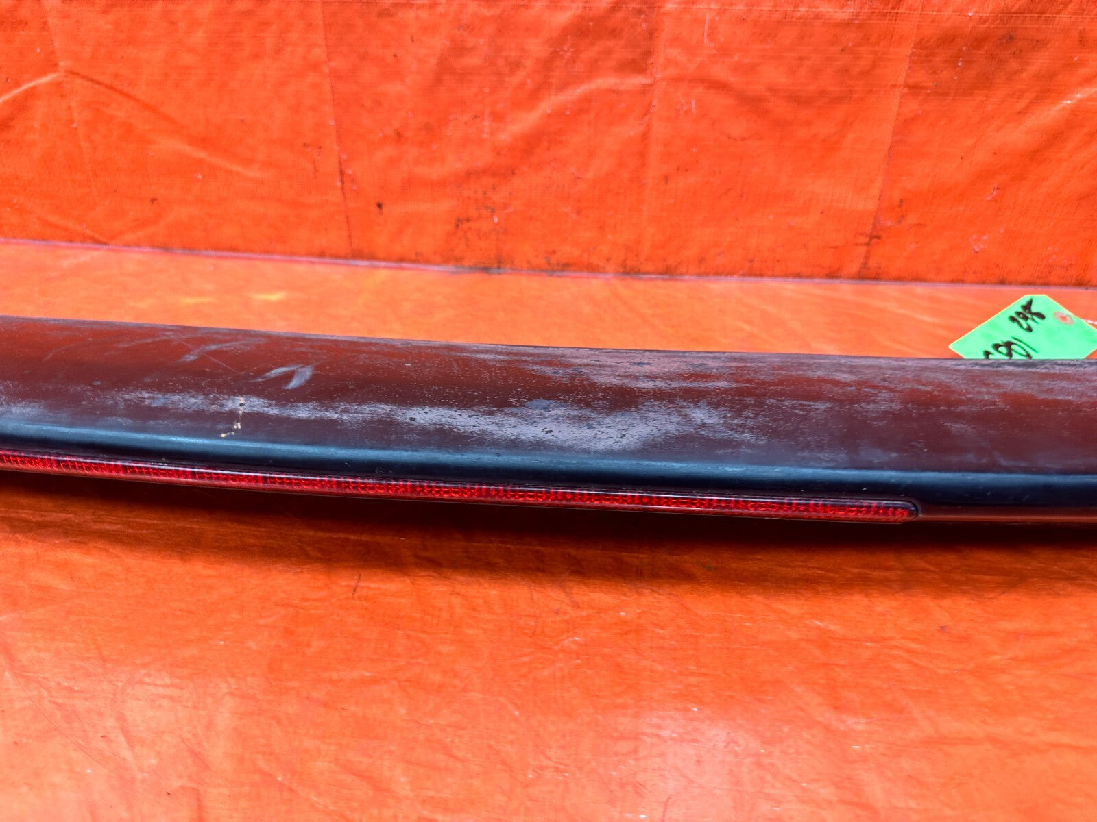 03 07 INFINITI G35 COUPE   REAR WING SPOILER DECK LID TRIM   OEM FACTORY #2984