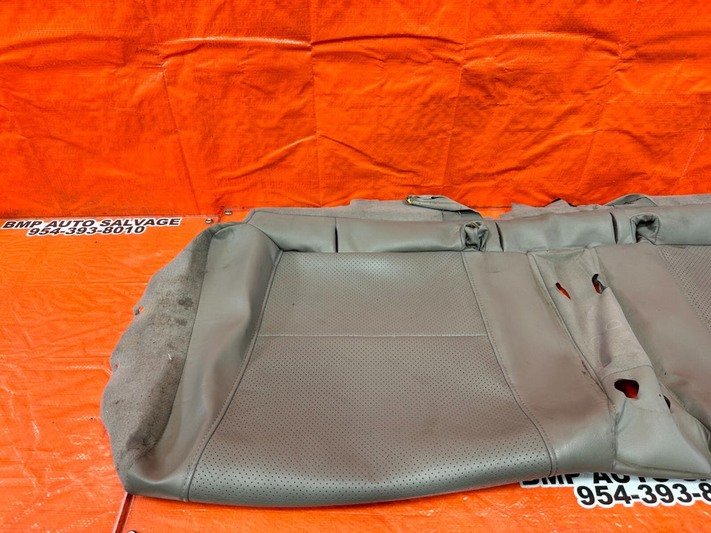 02 04 ACURA RSX   GRAY   REAR LOWER SEAT SKIN LEATHER COVER OEM 2546