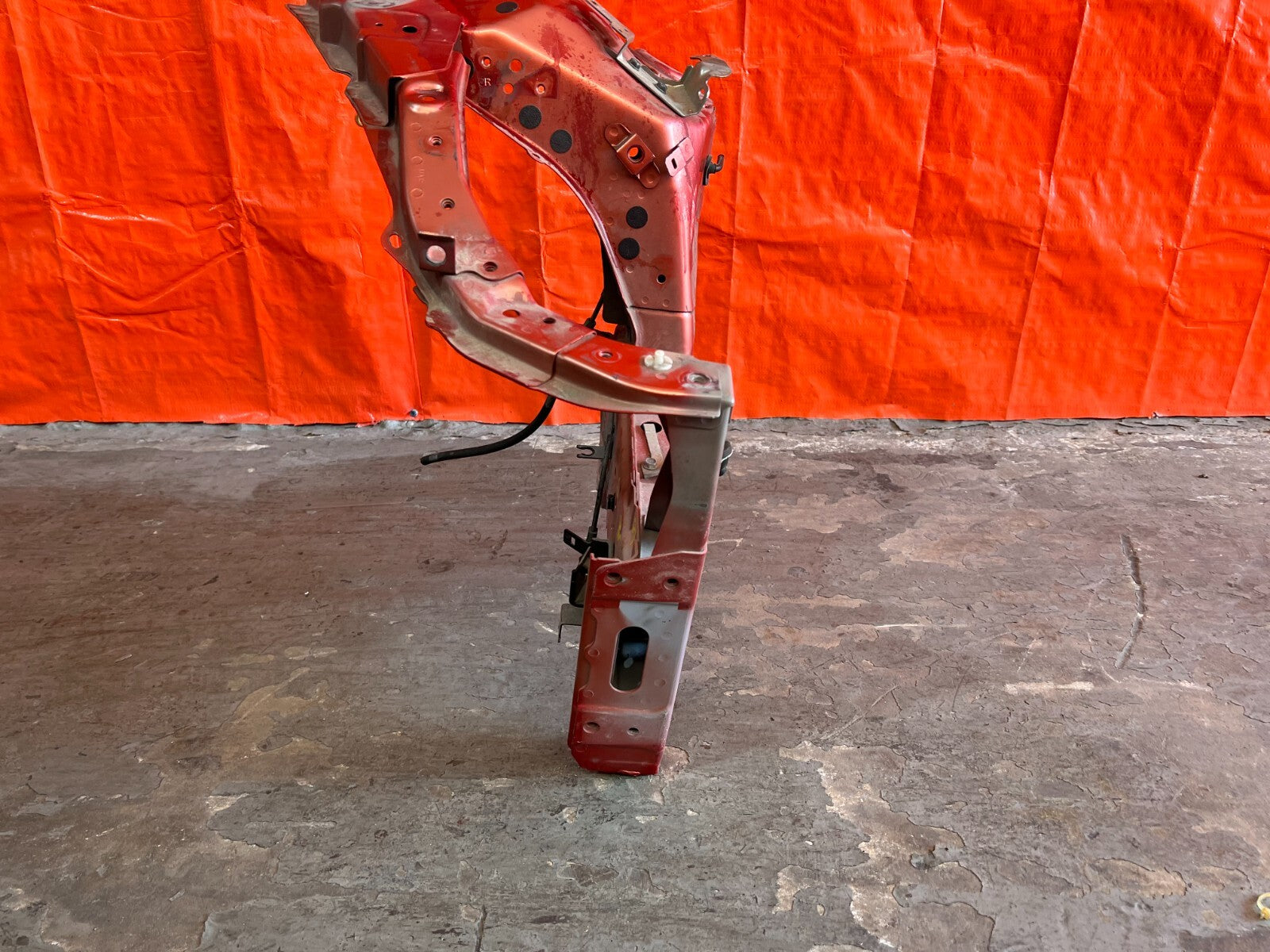 14 20 INFINITI Q50   PASSENGER RIGHT FRONT   FRAME CUT A PILLAR CHASSIS LEG OEM5