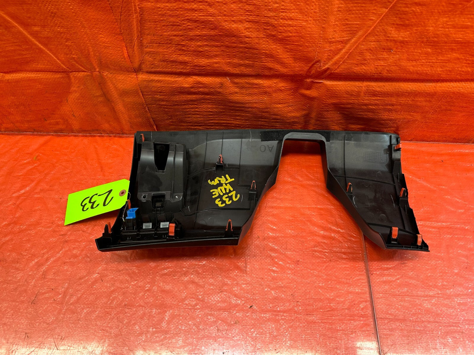 09 14 ACURA TSX   KNEE TRIM UNDER STEERING COLUMN LOWER COVER   BLACK   OEM #2336