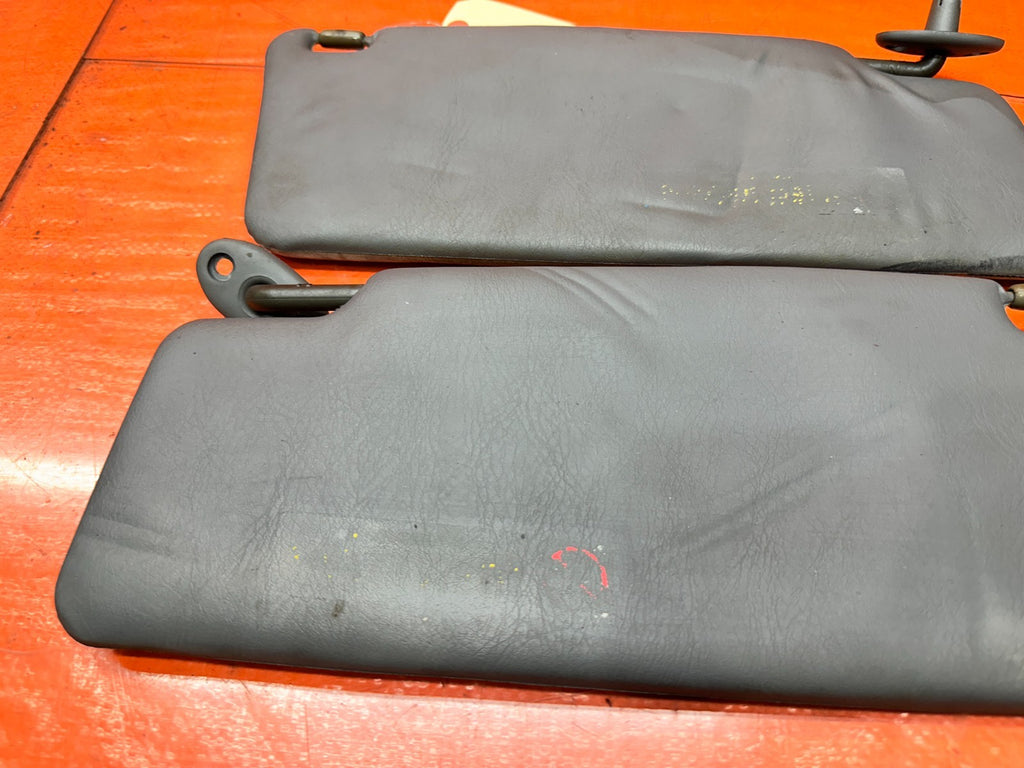 97 01 HONDA PRELUDE 2.2L DRIVER PASSENGER FRONT SUN VISOR SHADE SET OEM #3364
