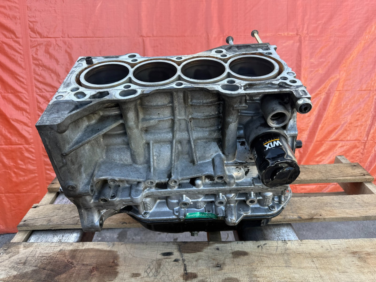 02 06 ACURA RSX BASE 02 05 EP3   K20A3   COMPLETE SHORT BLOCK ENGINE   OEM K201