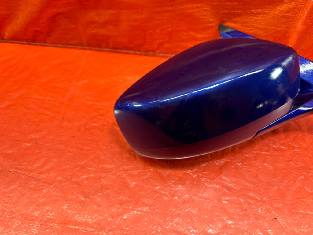 08 15 INFINITI G37 & Q60 PASSENGER RIGHT EXTERIOR SIDE VIEW MIRROR BLUE OEM #2077