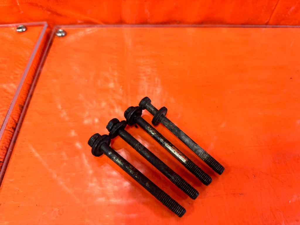 90 93 MAZDA MX 5 MIATA   AC COMPRESSOR BOLT SET BOLTS   OEM FACTORY #2675