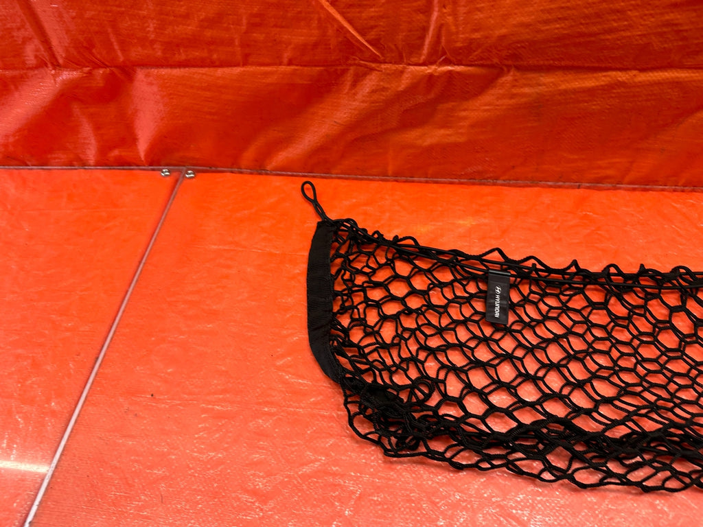 10 16 HYUNDAI GENESIS COUPE   REAR TRUNK / CARGE NET W/ 4 MOUNTING CLIPS OEM 2199