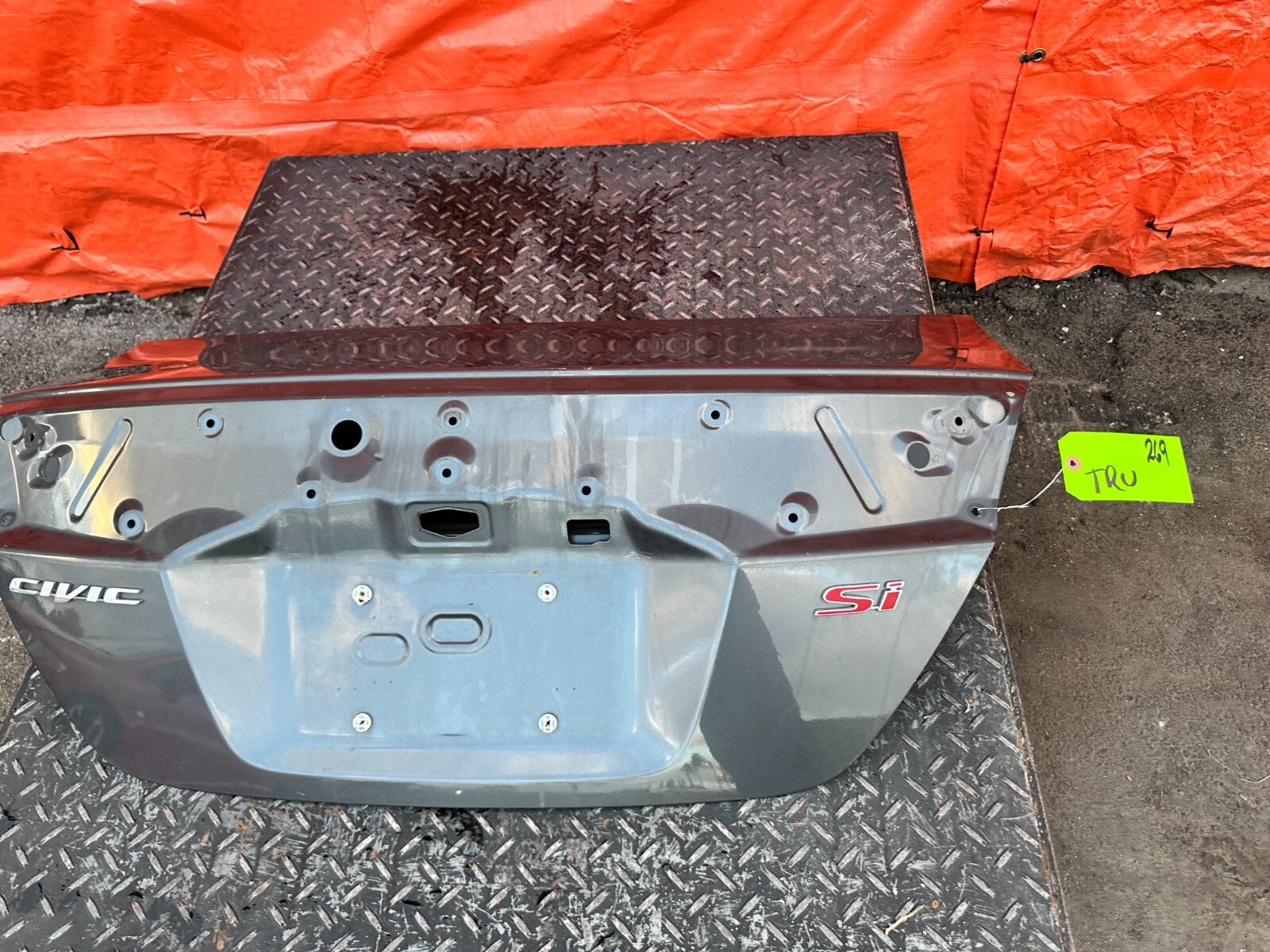 2013 13 HONDA CIVIC SI 2D COUPE   TRUNK REAR DECK LID TAIL GATE HATCH LATCH OEM7