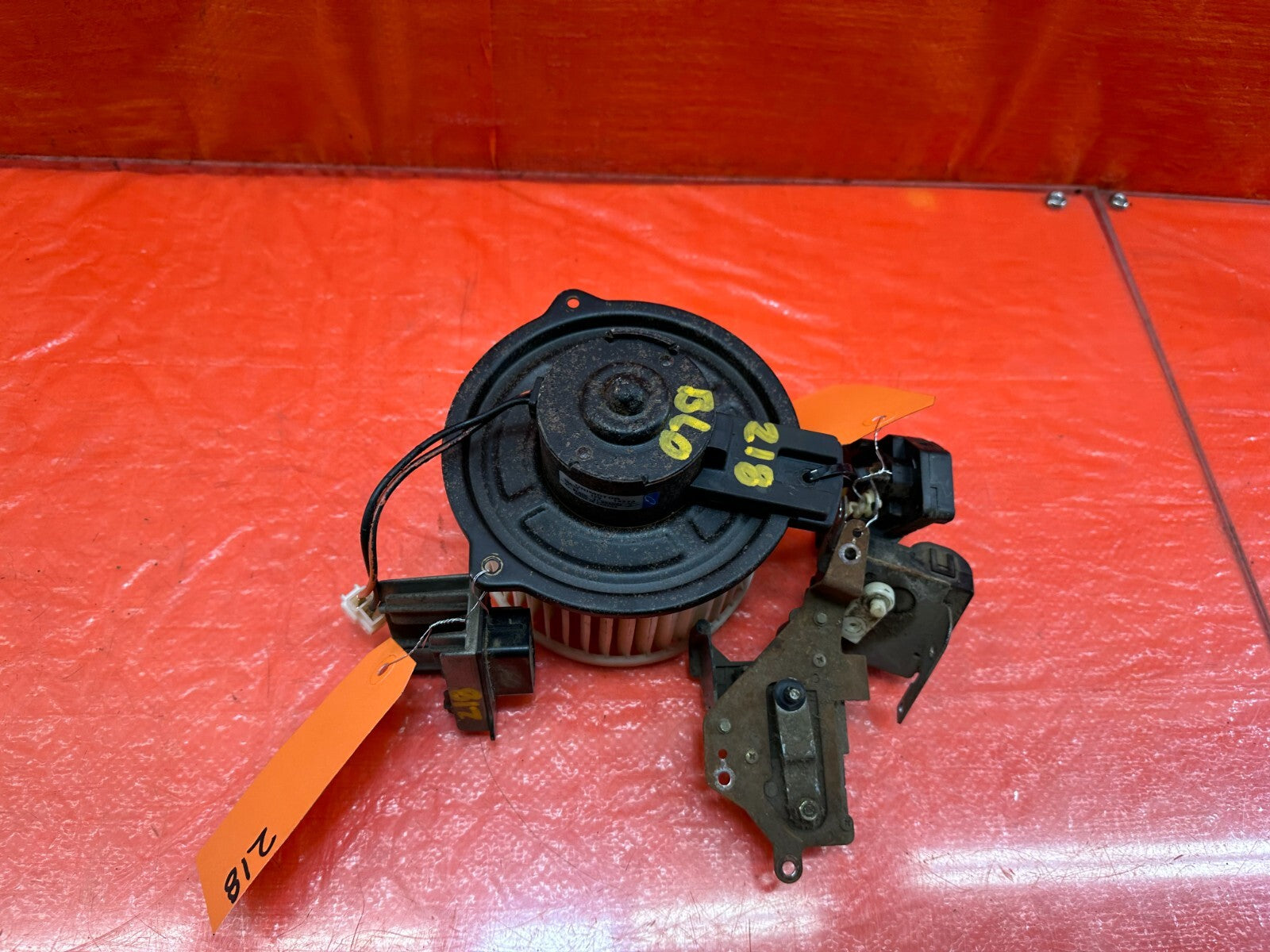 96 00 HONDA CIVIC   BLOWER MOTOR W/ RESISTOR AND MODULES   OEM FACTORY #2185