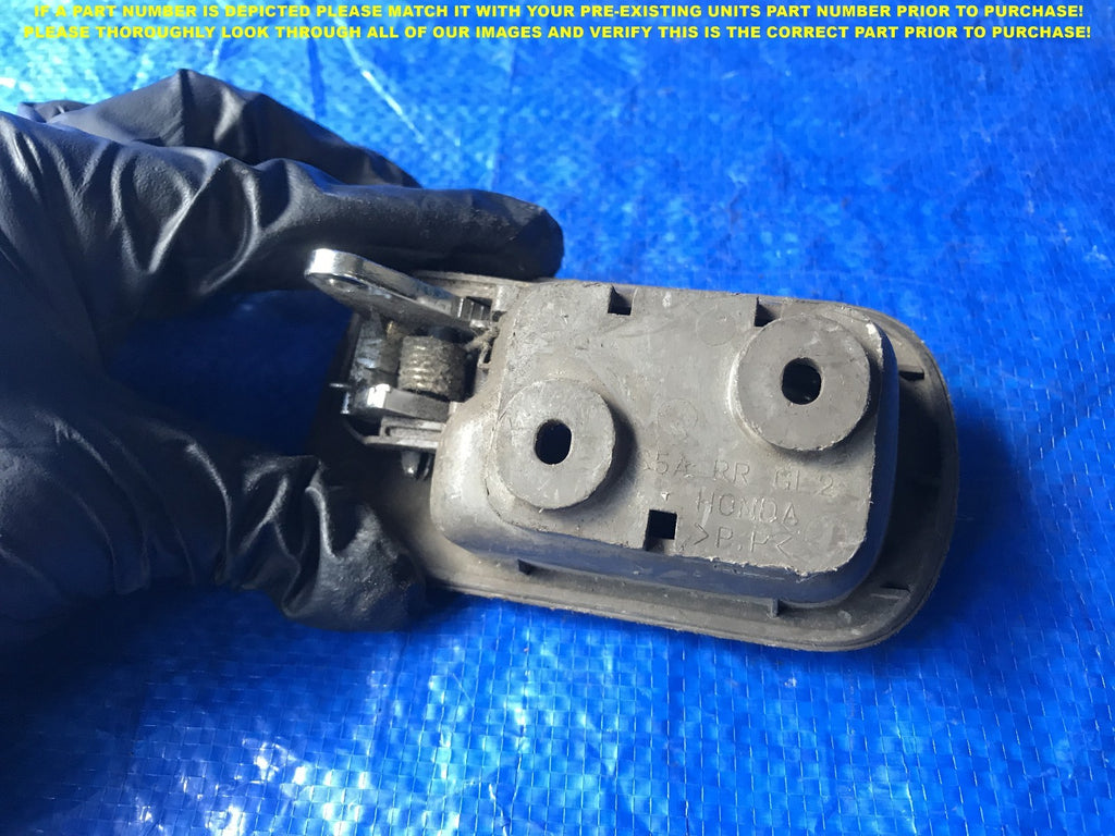 OEM 2001 2002 2003 HONDA CIVIC SEDAN DRIVER LEFT REAR INTERIOR DOOR HANDLE   1
