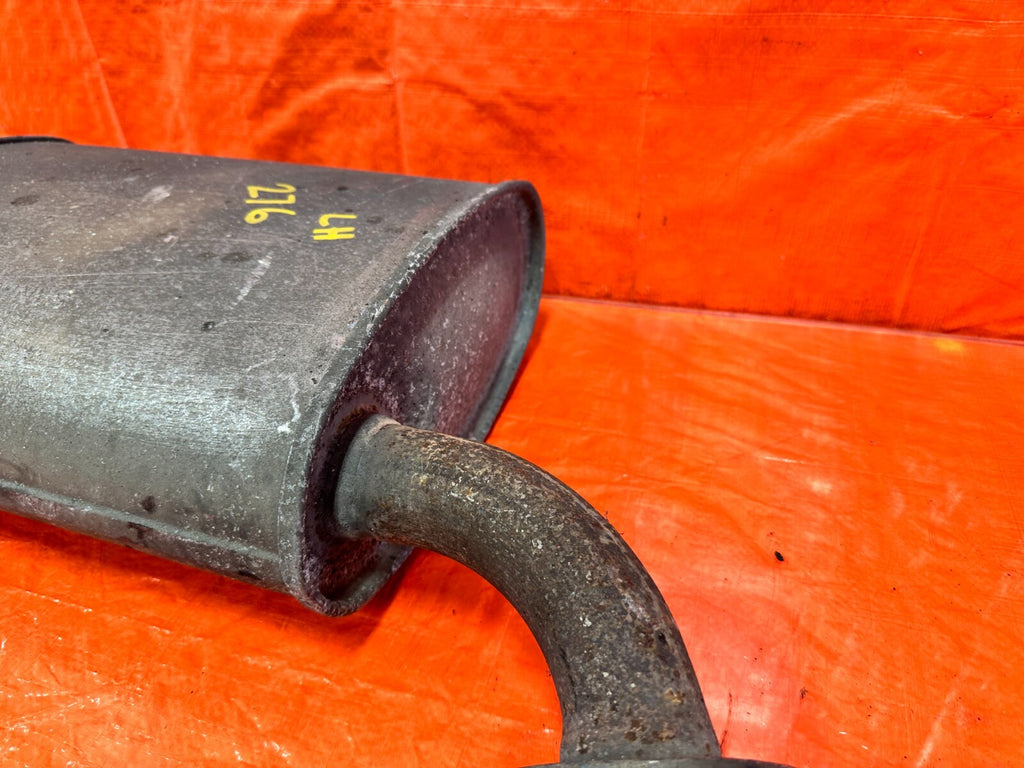 92 00 LEXUS SC300   FACTORY EXHAUST MUFFLER TAIL PIPE PAN   LEFT SIDE OEM #2767