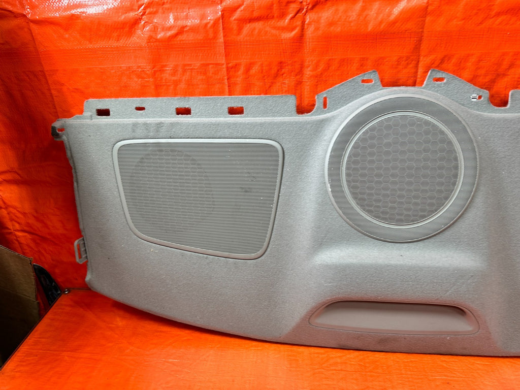 09 14 ACURA TSX   REAR SPEAKER COVER TRAY LINER TRIM  GRAY COLOR   OEM #3216