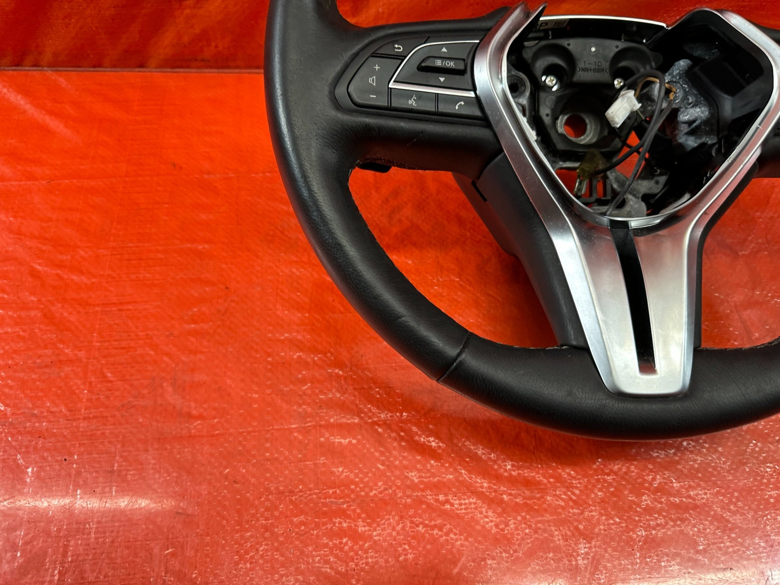 17 20 INFINITI Q60   RED SPORT 400   STEERING WHEEL W/ PADDLE SHIFTERS   OEM 20011