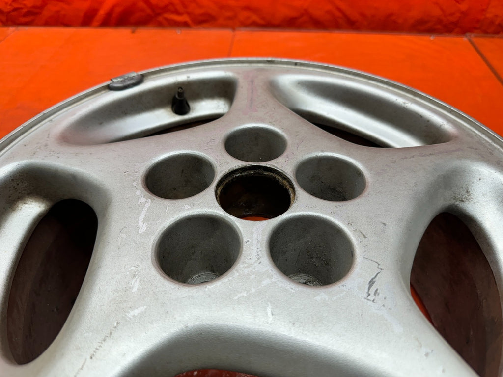 90 96 NISSAN 300ZX Z32 16" 5 SPOKE ALLOY WHEEL RIM OEM #851