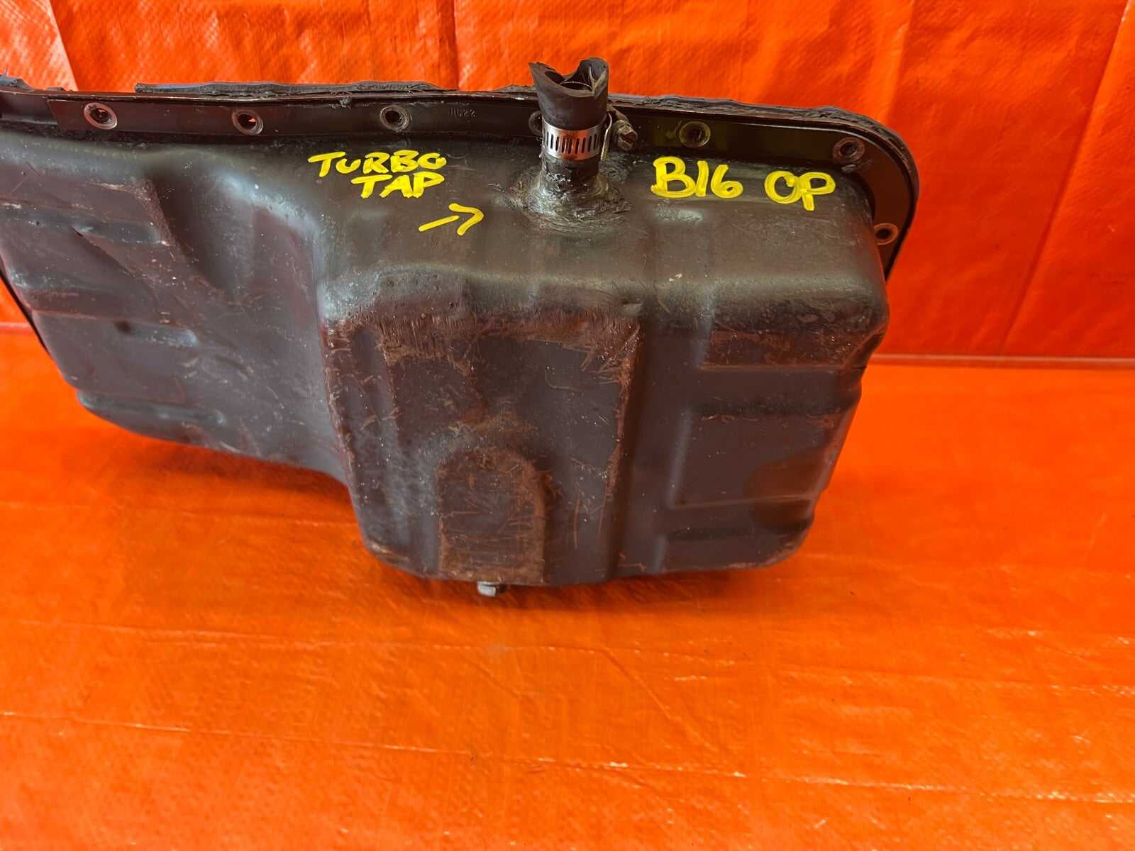 92 01 ACURA INTEGRA   NON VTEC   B18B B18A    TURBO TAPPED OIL PAN ASSEMBLY OEM5