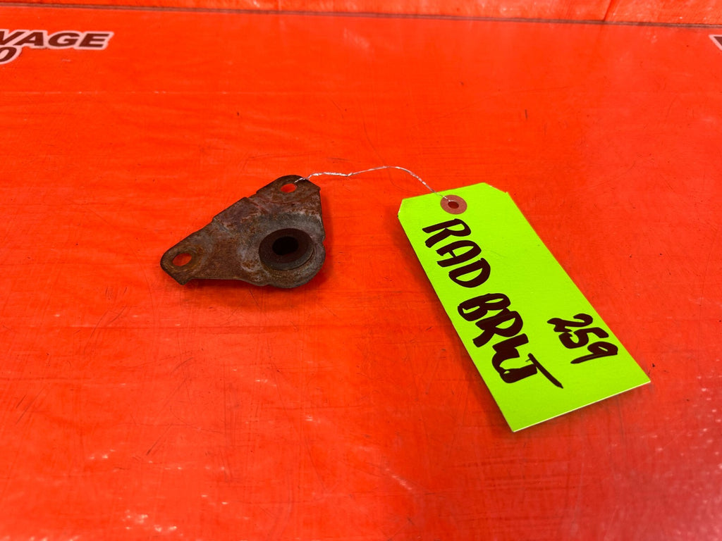 97 01 HONDA PRELUDE   RADIATOR MOUNTING BRACKET   DRIVER LEFT SIDE OEM #2590
