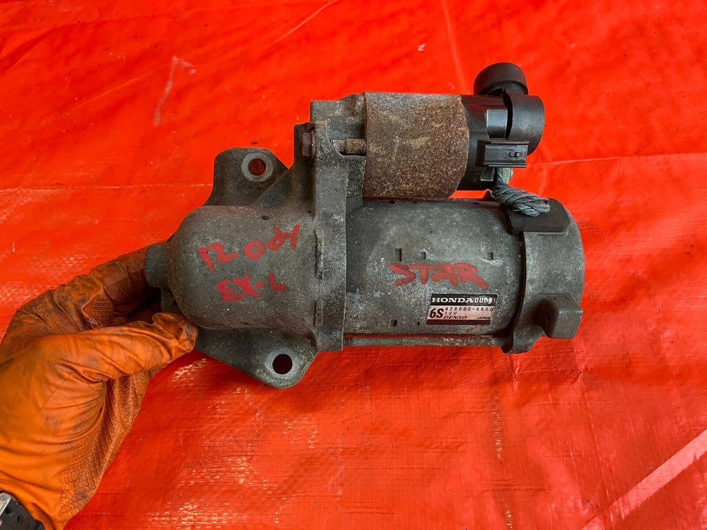 11 13 HONDA ODYSSEY   ENGINE MOTOR STARTER   GENUINE HONDA / DENSO   OEM OE0