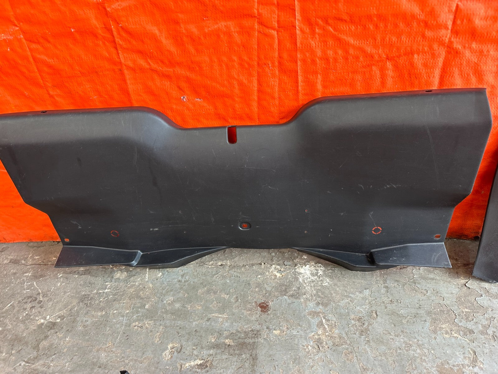 94 01 ACURA INTEGRA 2 DOOR   REAR HATCHBACK HATCH PLASTIC TRIM LINING OEM #2268