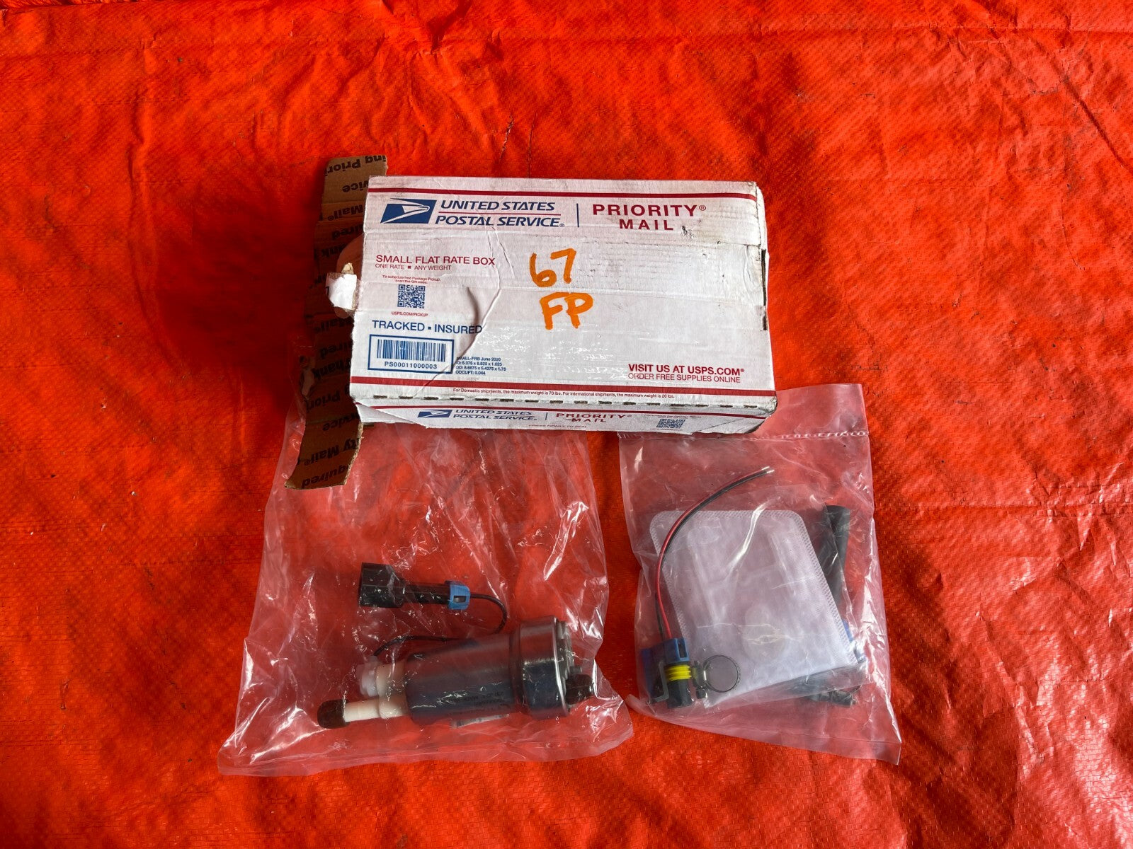 TI AUTOMOTIVE F90000285 470 LPH IN TANK ELECTRIC GASOLINE GAS FUEL PUMP UNIT #670