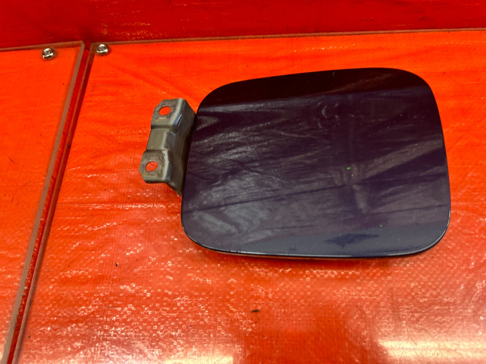 04 08 ACURA TSX   GASOLINE GAS FUEL LID COVER   BLUE   OEM FACTORY #1967
