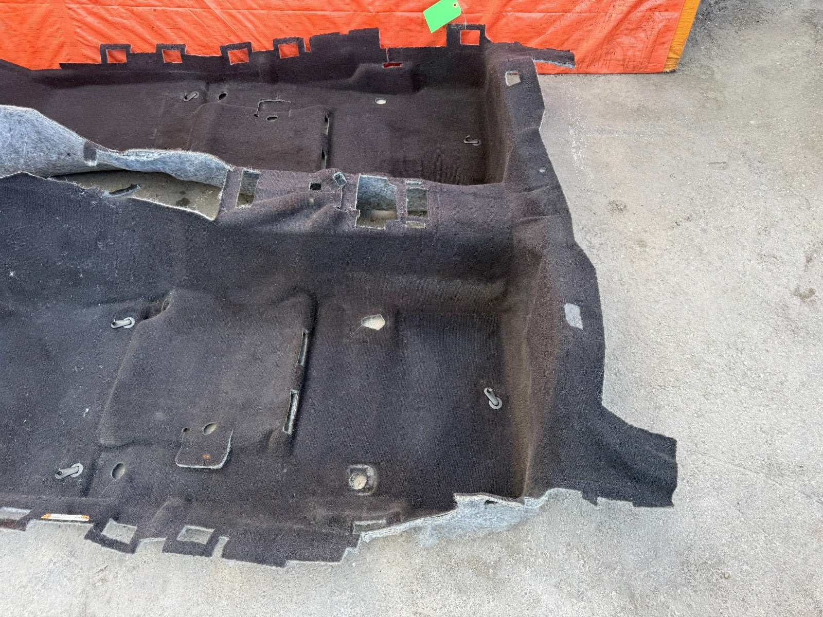 14 24 INFINITI Q50   INTERIOR FLOOR CARPET RUG MAT   BLACK IN COLOR   OEM #3141