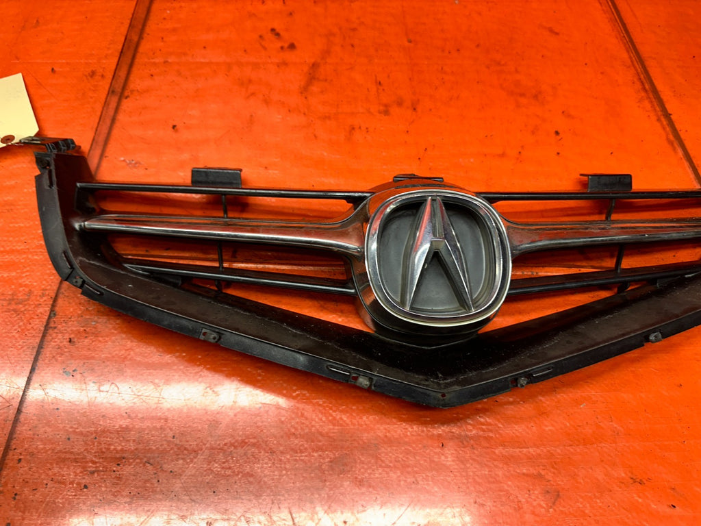 04-05 ACURA TSX 4D 2.4L K24A2 FRONT BUMPER UPPER GRILLE GRILL MOLDING OEM #3428